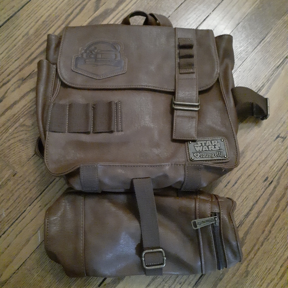 Loungefly LIMITED Rey Satchel Backpack Purse